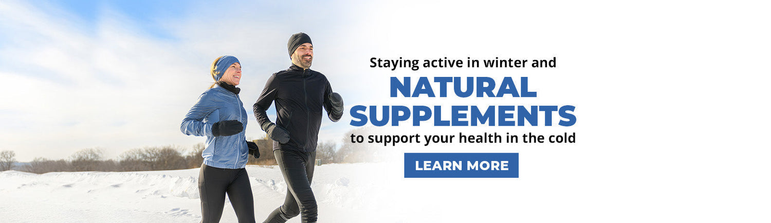 Staying active in winter and natural supplements to support your health in the cold