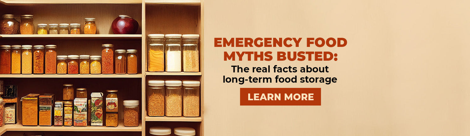 Emergency food myths busted: The real facts about long-term food storage