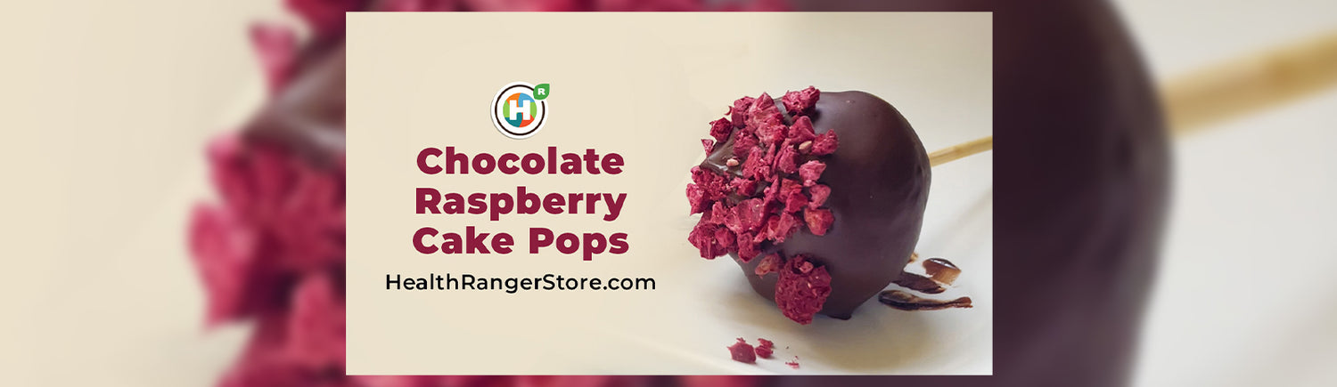 Chocolate Raspberry Cake Pops