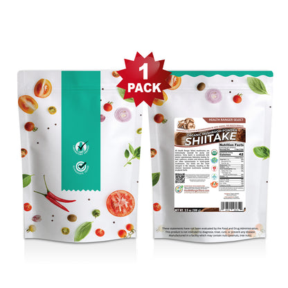 Organic Shiitake Mushroom Powder 3.5 oz (100g)