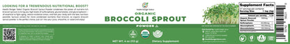 Organic Broccoli Sprout Powder 4oz (113g) (6-Pack)