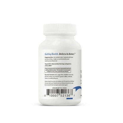 Vitamin D3 + K2 60 Capsules