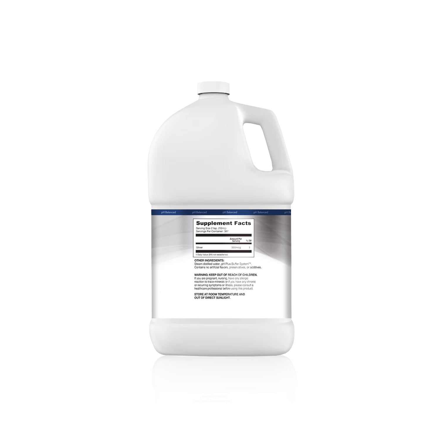 pH Balanced Alkaline Silver Solution 1 Gal (128 oz)