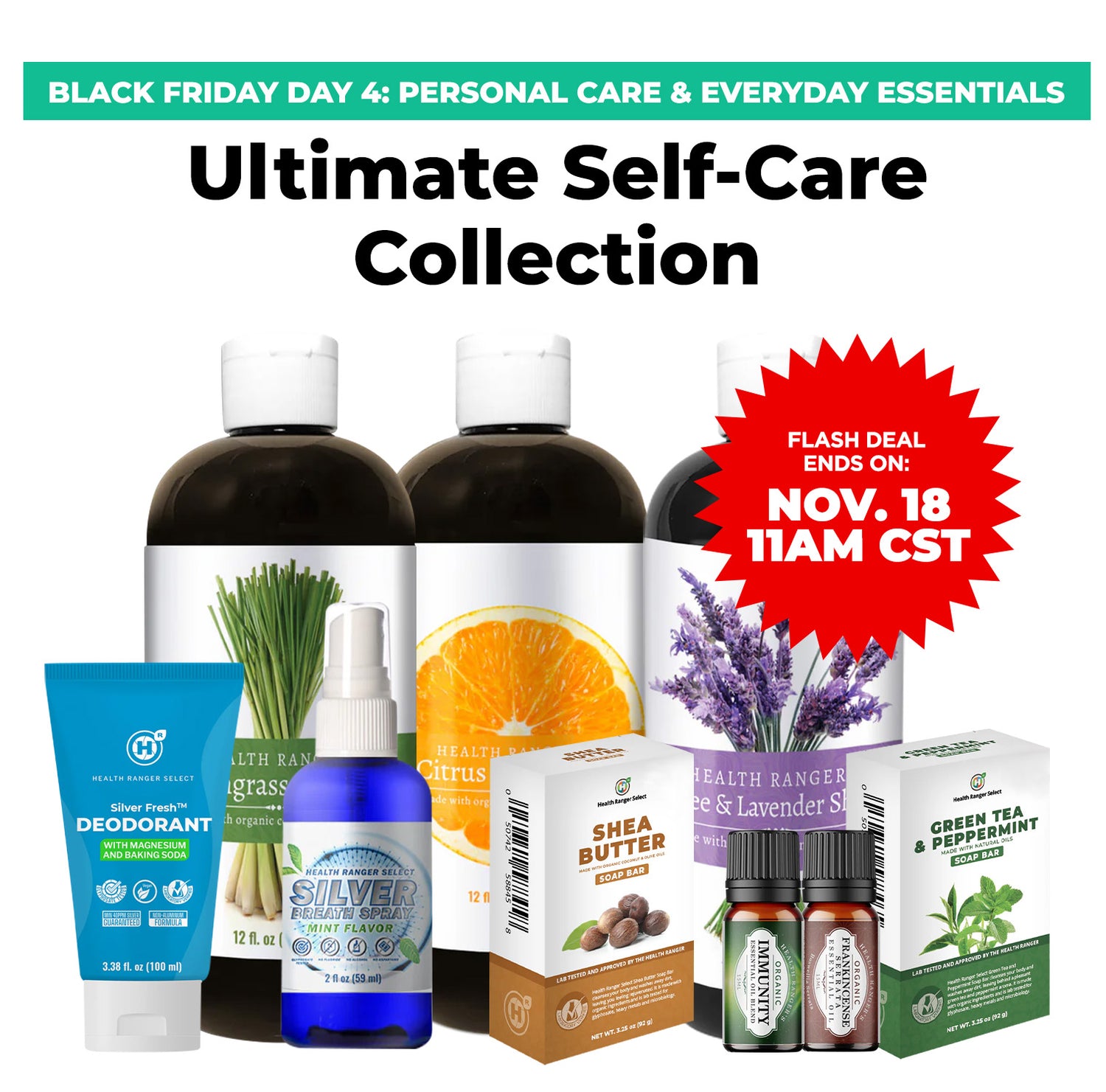 BF Special Deal: Ultimate Self-Care Collection