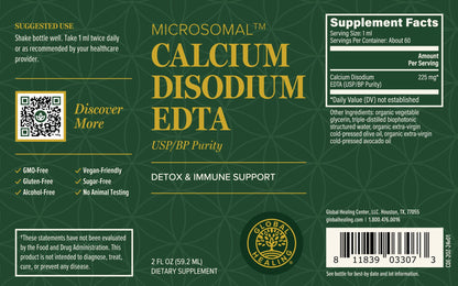 Calcium Disodium EDTA 2 fl oz (59.2ml)