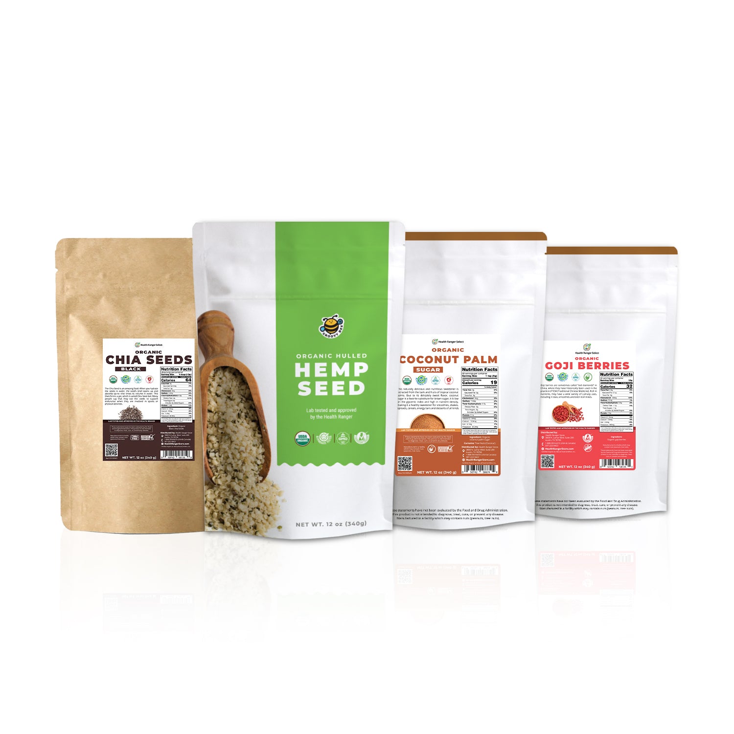 Easy Goji, Chia and Hemp Seed Bread Kit