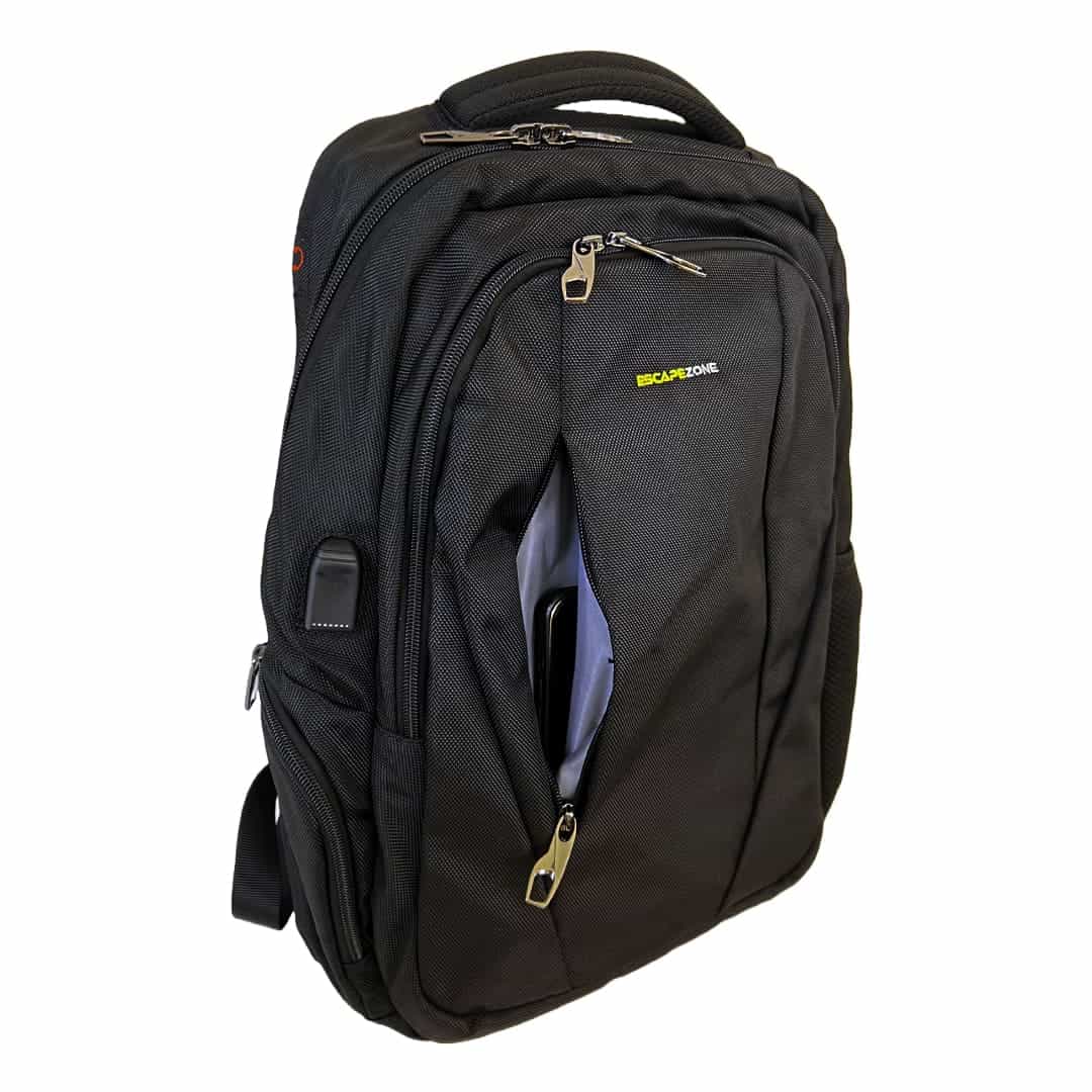 EscapeZone Shield/Faraday Ballistic Backpack-BLACK